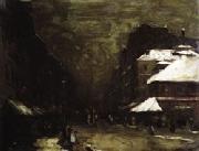 Robert Henri Snow oil painting artist